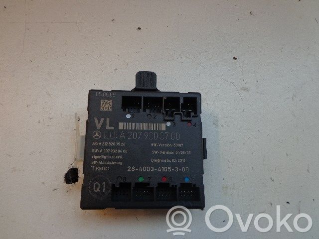 Mercedes-Benz E C207 W207 Autres unités de commande / modules 