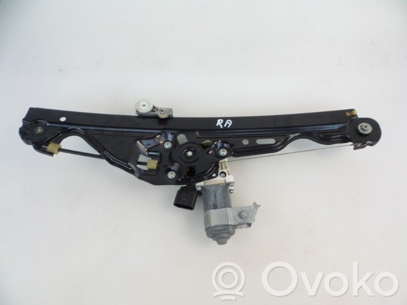 BMW 5 E60 E61 Rear door manual window regulator 