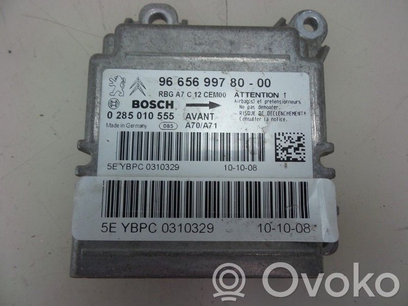 Peugeot 207 Airbag control unit/module 
