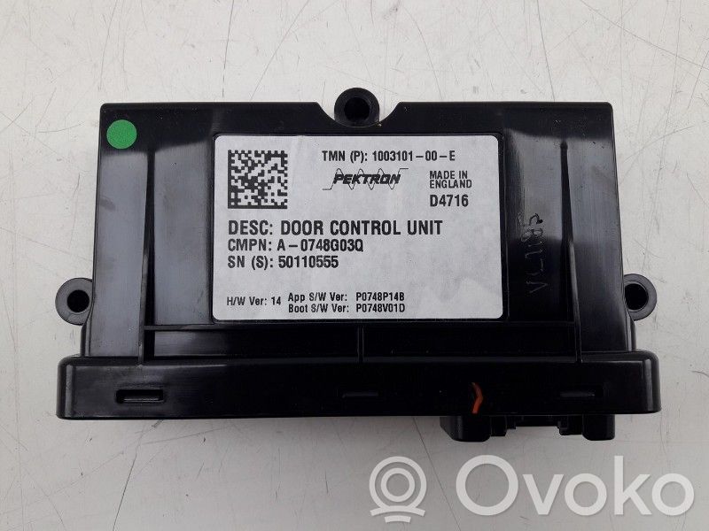 Door central lock control unit/module   100310100E,A0748G03Q,100310100E,A0748G03Q