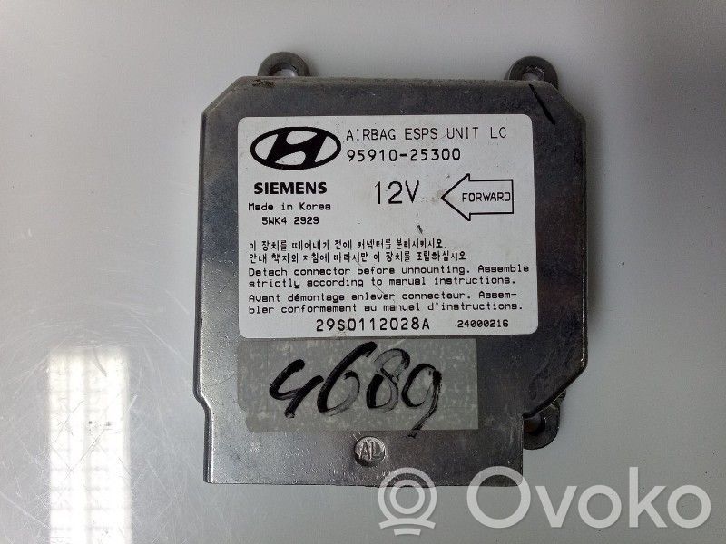 Hyundai Accent Module de contrôle airbag 