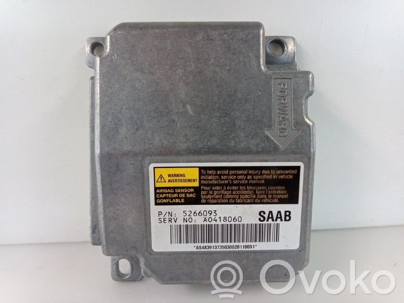 Saab 9-5 Unitate/modul de comandă airbaguri 