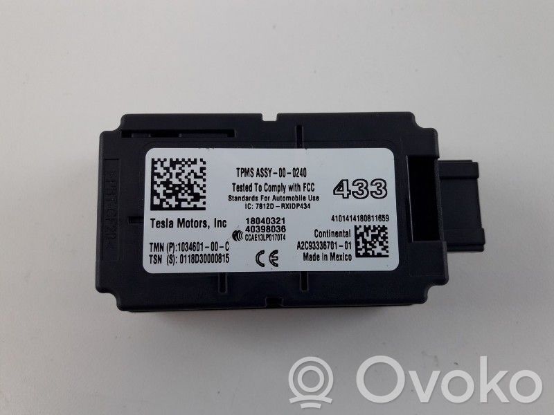 Tesla Model S Unitate control presiune anvelope 