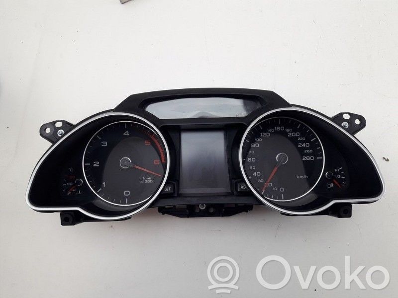 Audi A5 Sportback 8TA Velocímetro (tablero de instrumentos) 
