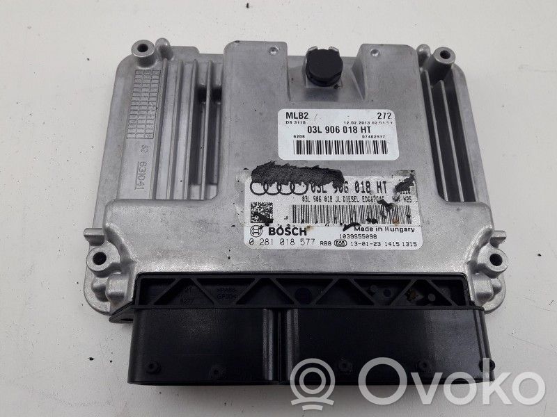 Injection control unit/module   03L906018HT,0281018577,0281018577,03L906018HT