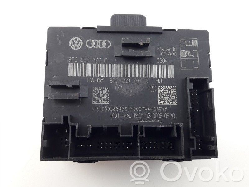 Autres unités de commande / modules   8T0959792G,8T0959792G