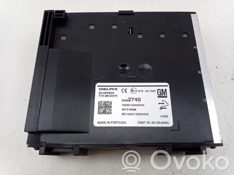 Opel Insignia A Unitate principală radio/CD/DVD/GPS 