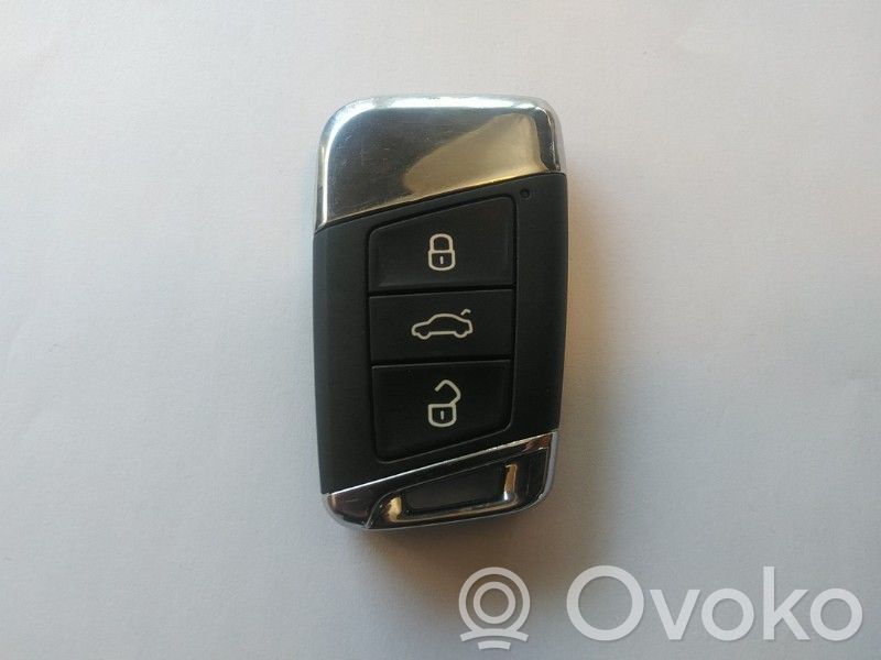Volkswagen PASSAT B8 Cheie/telecomandă contact 