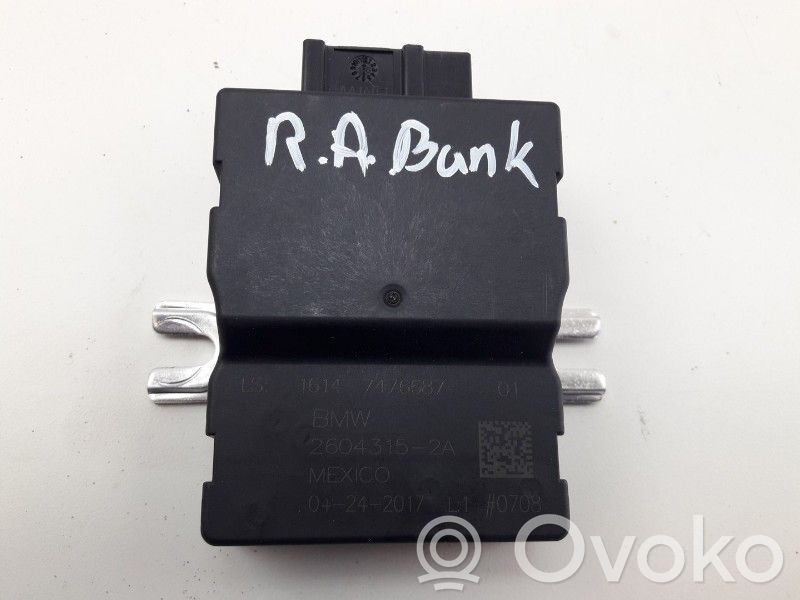 BMW 3 F30 F35 F31 Centralina/modulo pompa dell’impianto di iniezione 