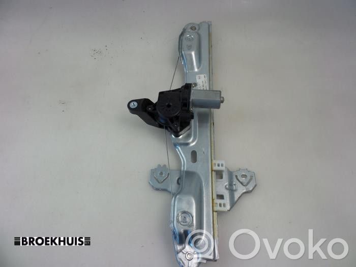 Nissan Qashqai Mechanizm podnoszenia szyby tylnej bez silnika 