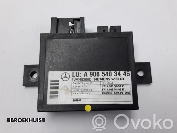 Mercedes-Benz Sprinter W906 Centralina della pressione pneumatico