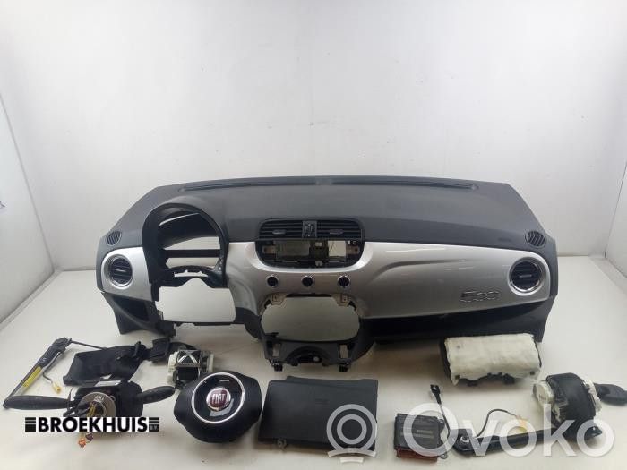 Fiat 500 Abarth Zestaw poduszek powietrznych z panelem 