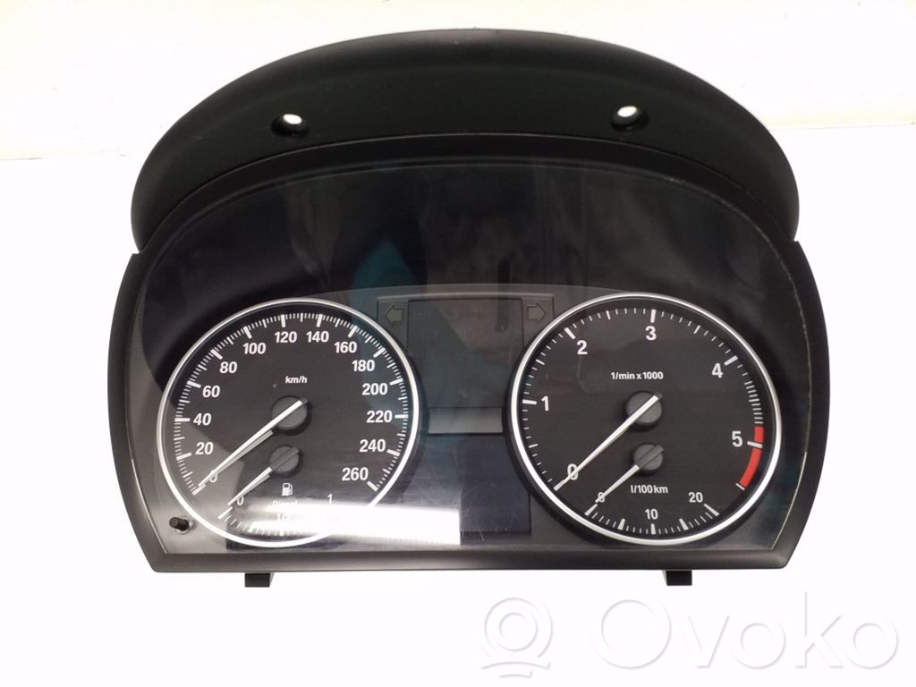 BMW 3 E90 E91 Speedometer (instrument cluster) 