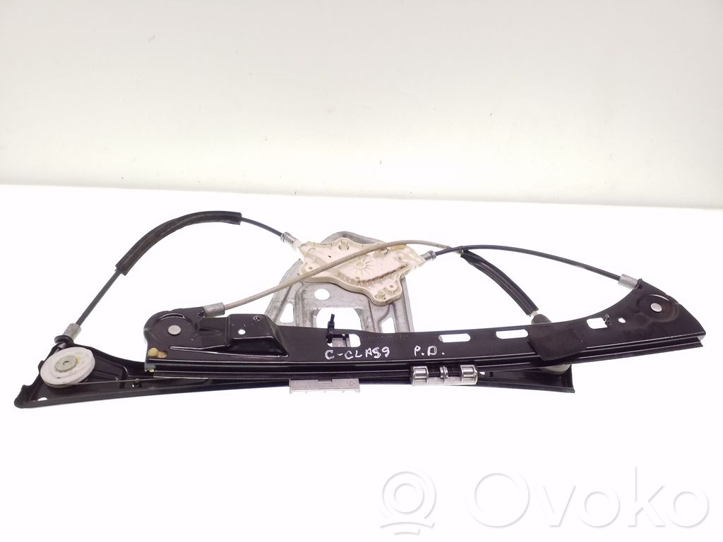 Mechanizm podnoszenia szyby przedniej bez silnika   A2037202446