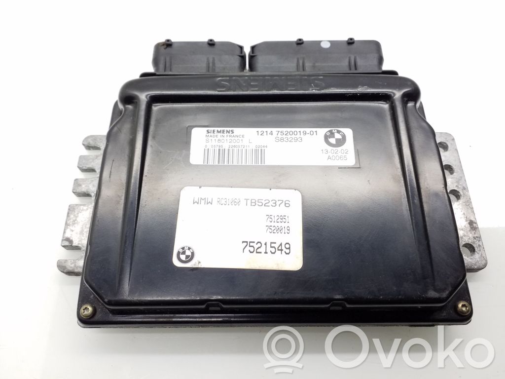 Mini One - Cooper Coupe R56 Engine control unit/module 