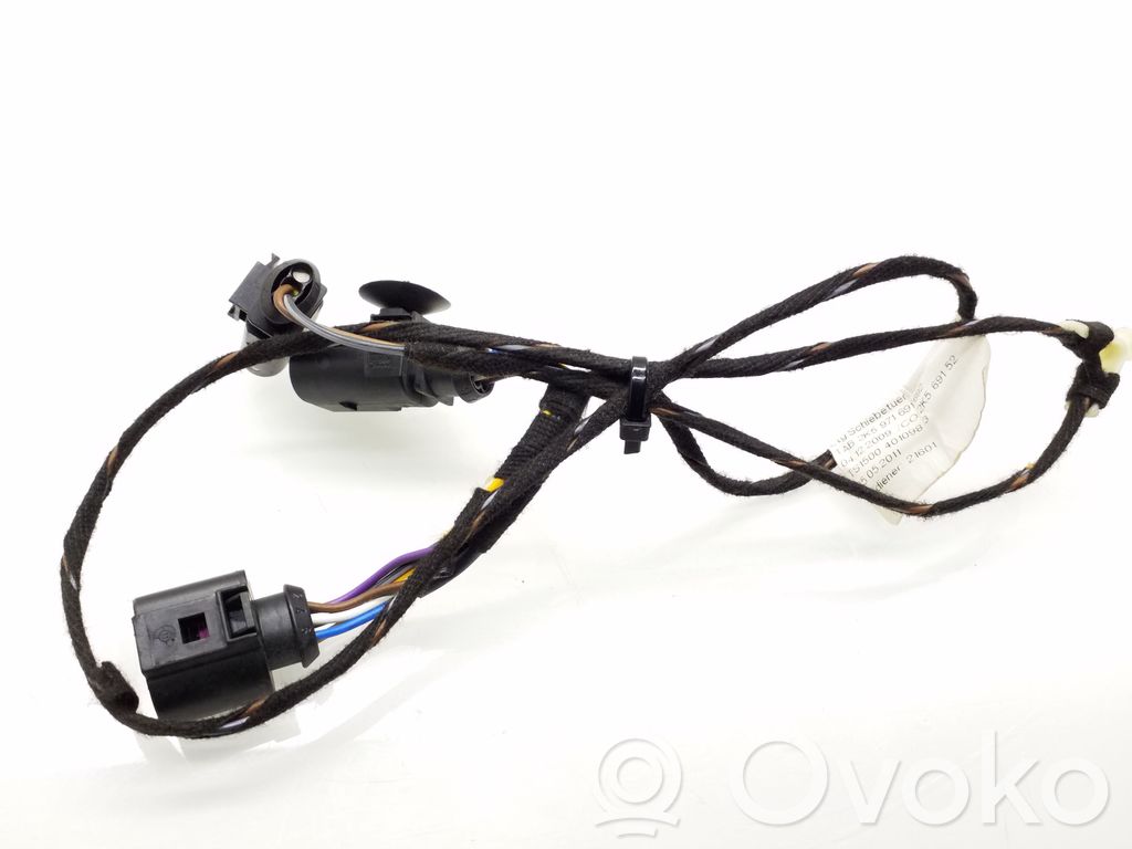 Volkswagen Caddy Cableado de puerta corredera 