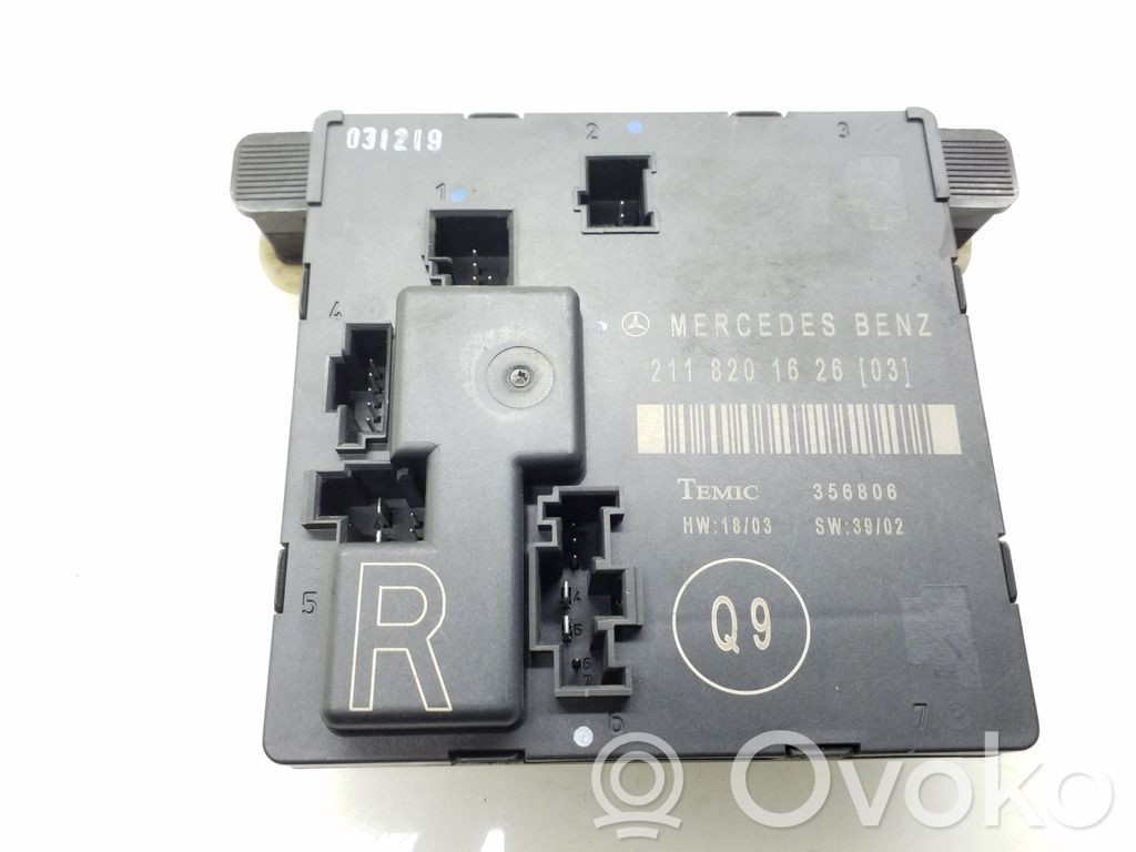 Mercedes-Benz E W211 Door control unit/module 