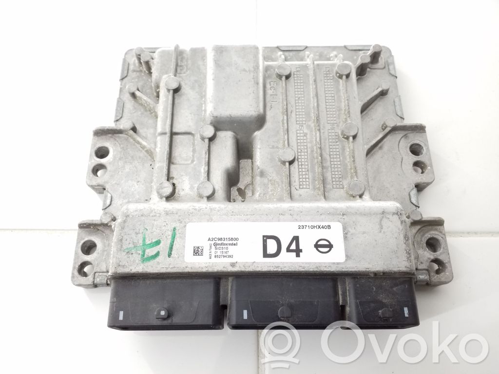 Nissan Qashqai Engine control unit/module 