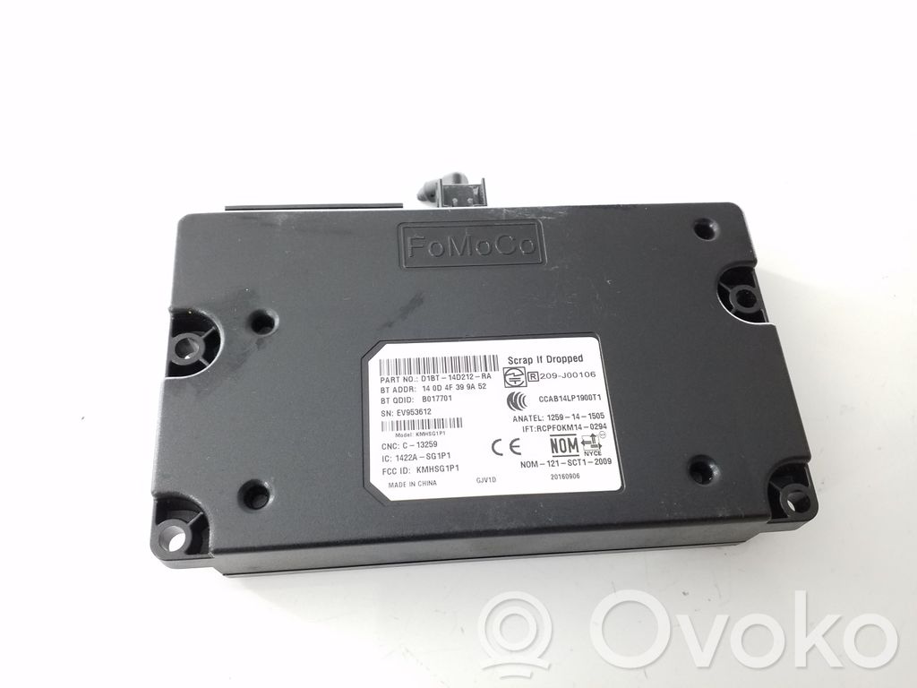 Ford Fiesta Other control units/modules 