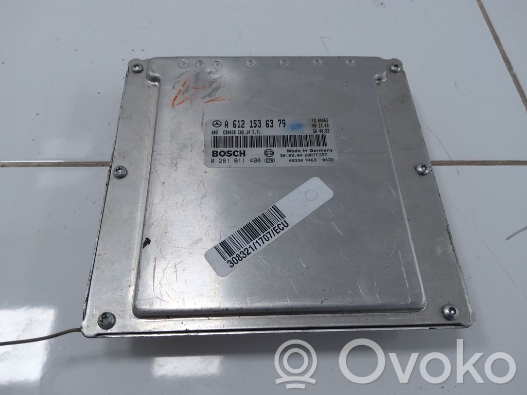 Engine control unit/module   0281011408
