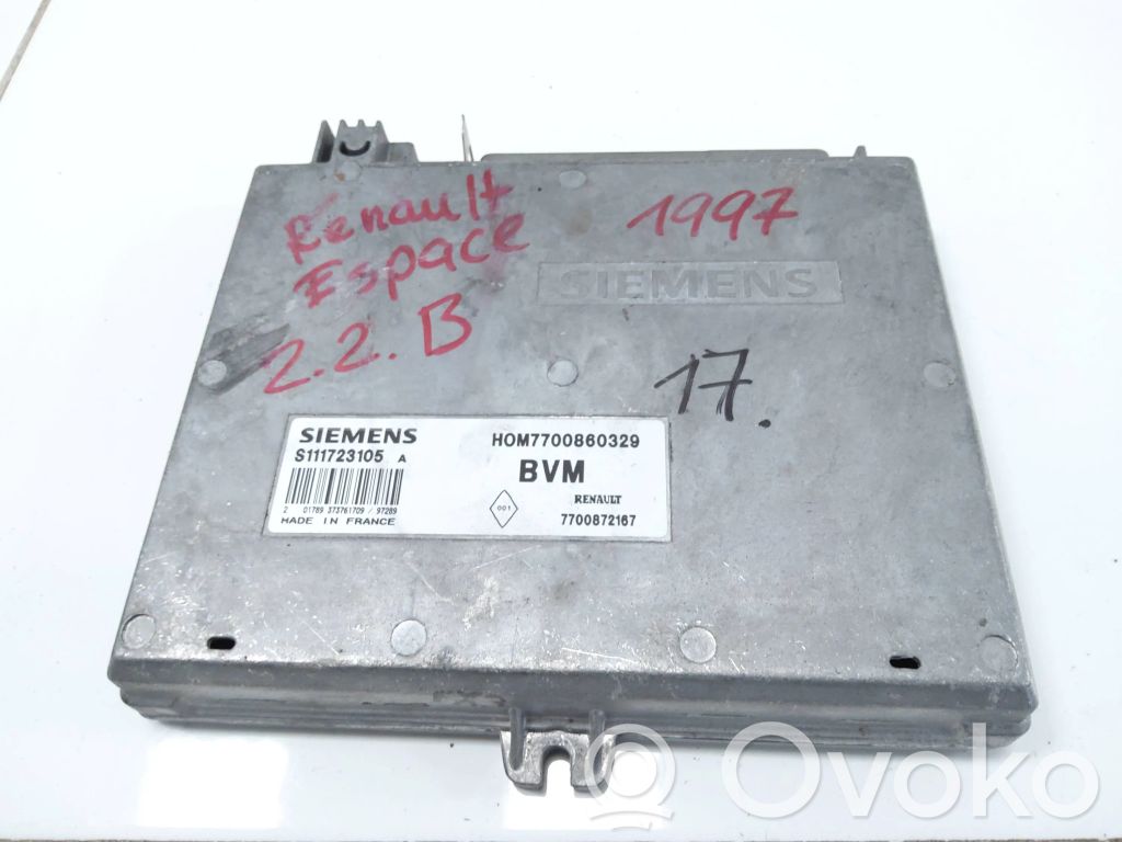 Renault Espace II Engine control unit/module 