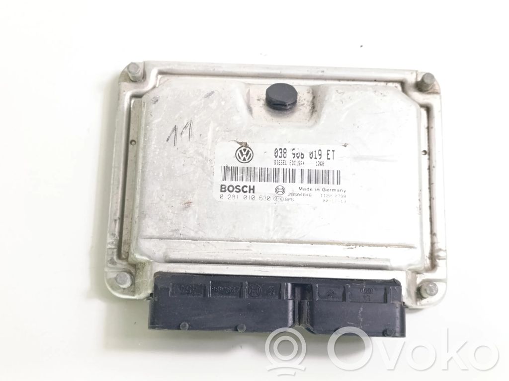 Engine control unit/module   038906019ET,0281010630