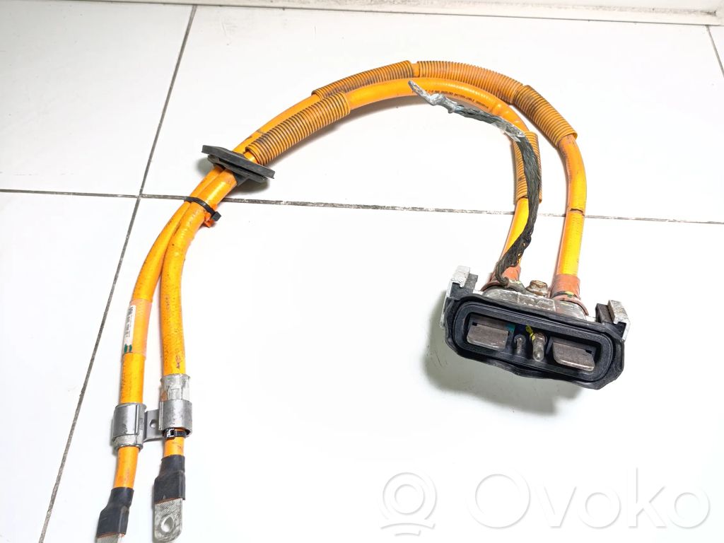 Tesla Model S Electric car charging cable 