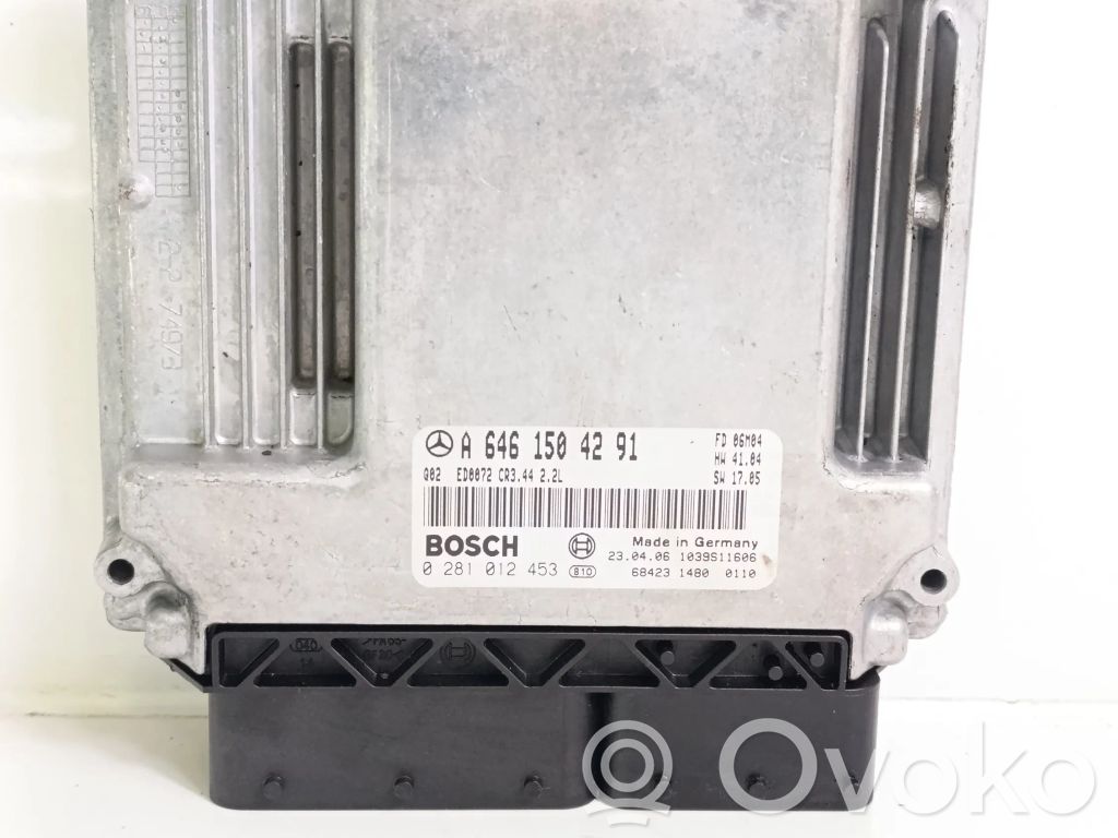 Mercedes-Benz E W211 Engine control unit/module 