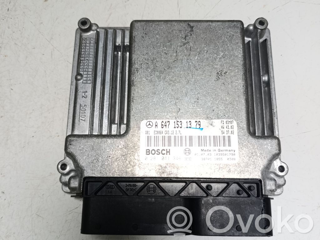 Mercedes-Benz E W211 Engine control unit/module 