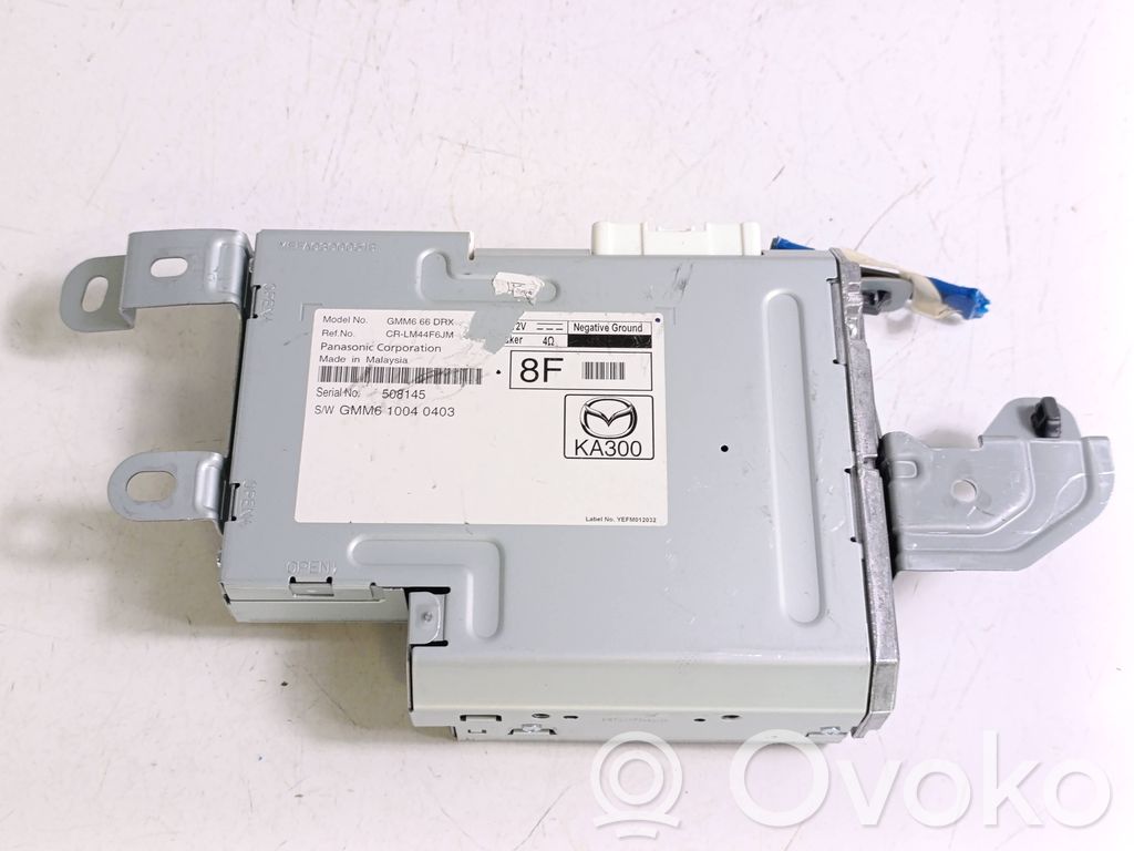 Mazda 6 GPS navigation control unit/module 
