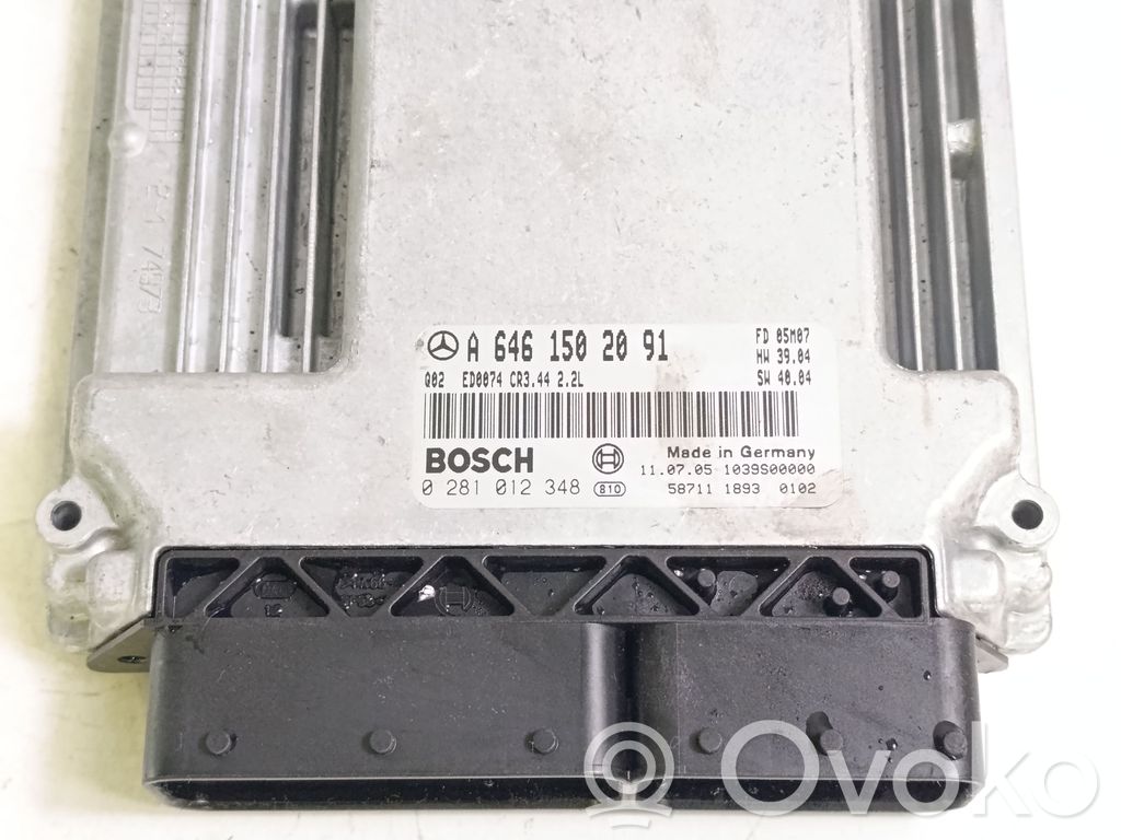 Mercedes-Benz E W211 Engine control unit/module 