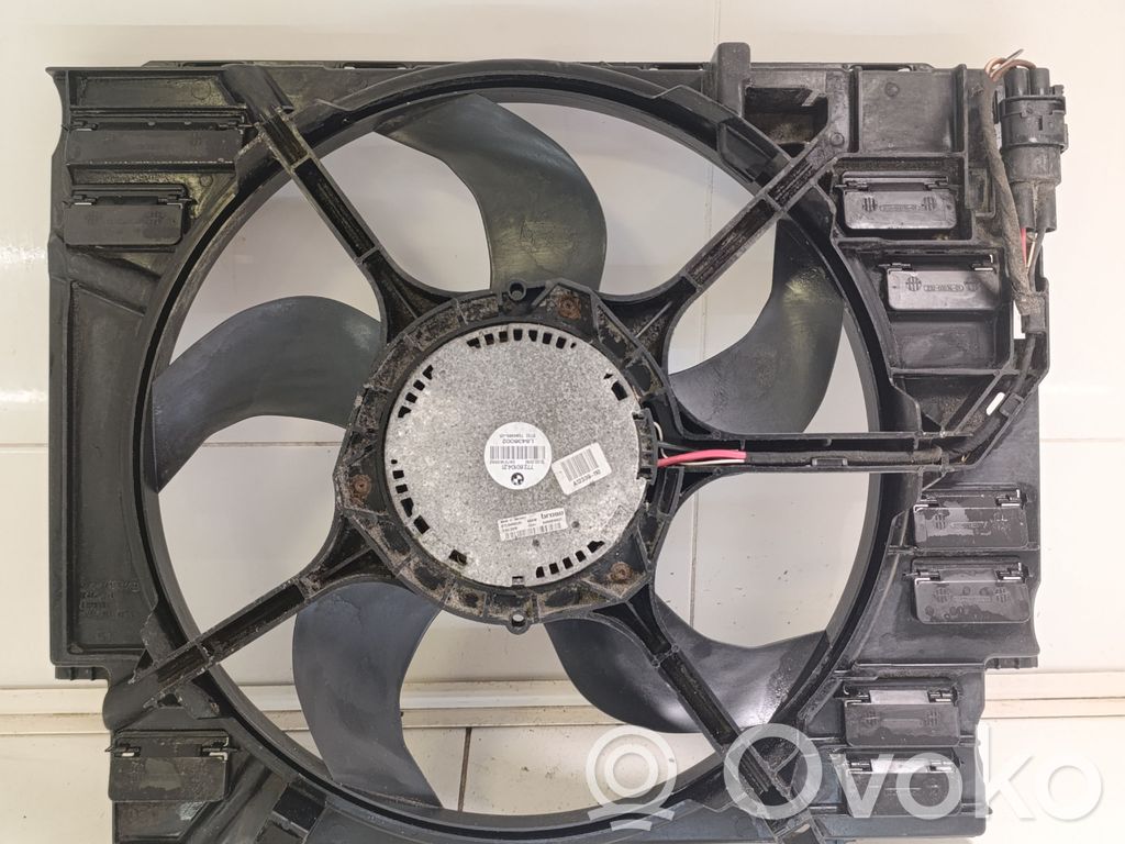 BMW 5 E60 E61 Elektrinis radiatorių ventiliatorius 