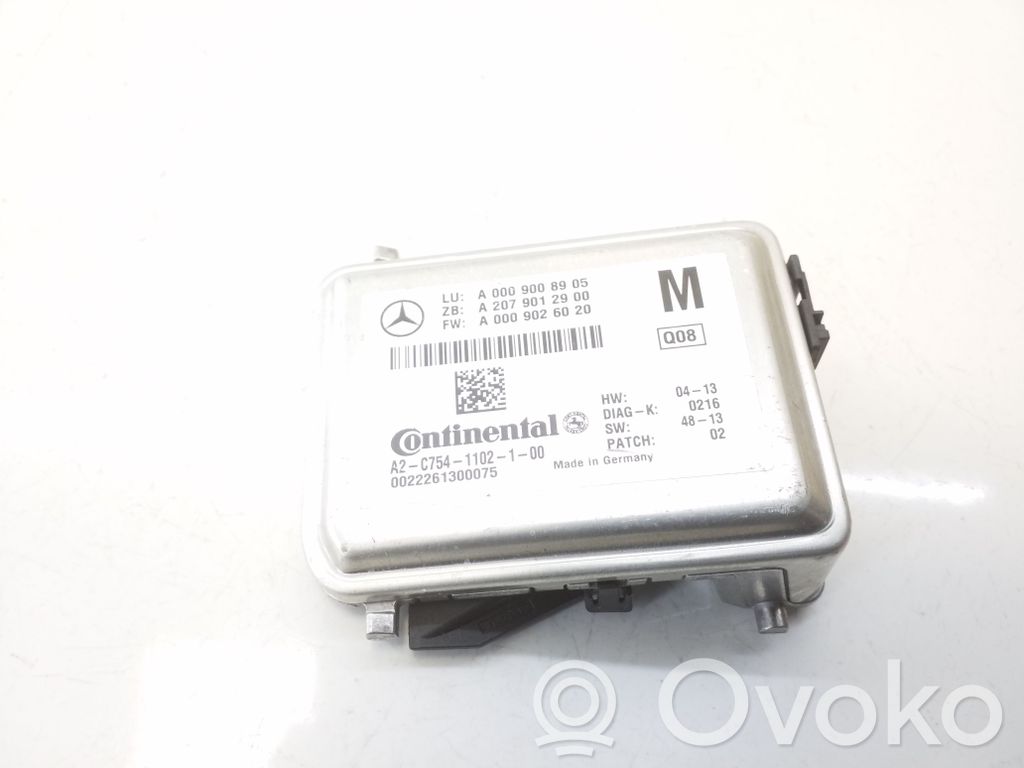 Mercedes-Benz E C207 W207 Kamera szyby przedniej / czołowej 