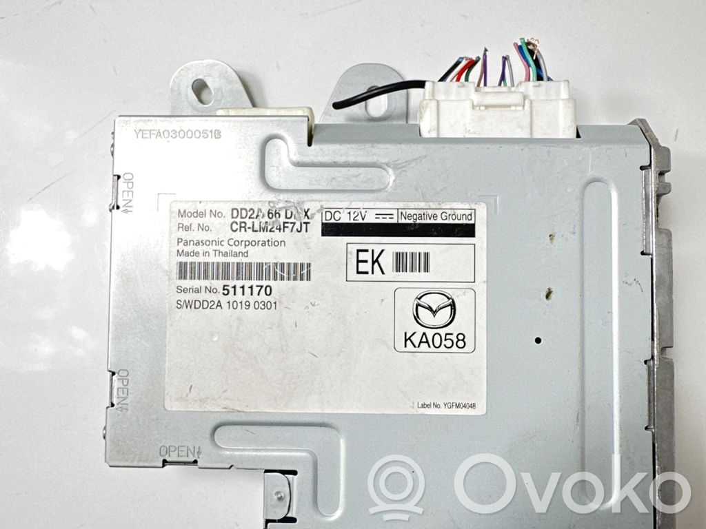 Mazda CX-3 Radio/CD/DVD/GPS head unit 