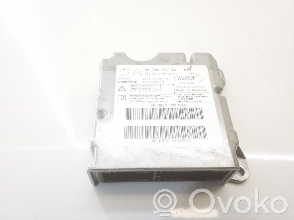 Citroen DS5 Unitate/modul de comandă airbaguri 