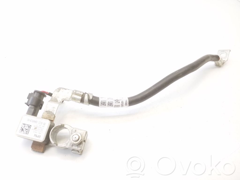 BMW 5 G30 G31 G38 Minus / Klema / Przewód akumulatora 