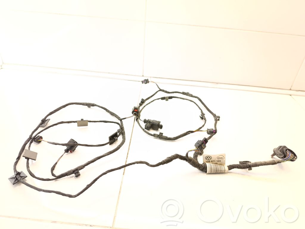 Volkswagen ID.3 Cableado del sensor de aparcamiento (PDC) 