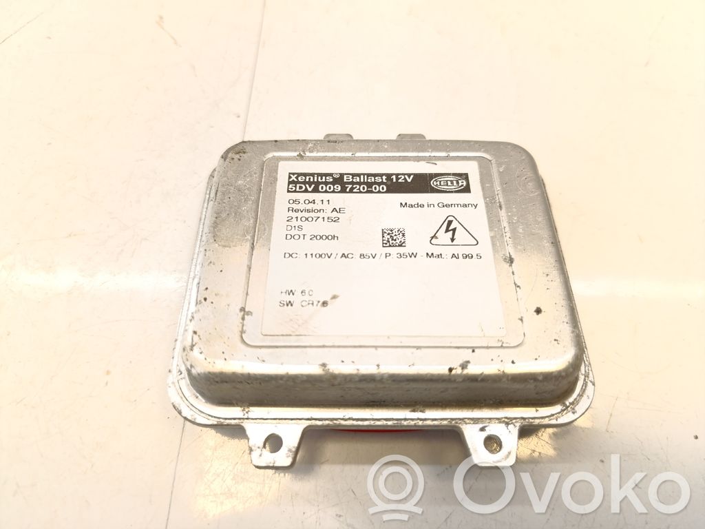 Opel Astra J Headlight ballast module Xenon 