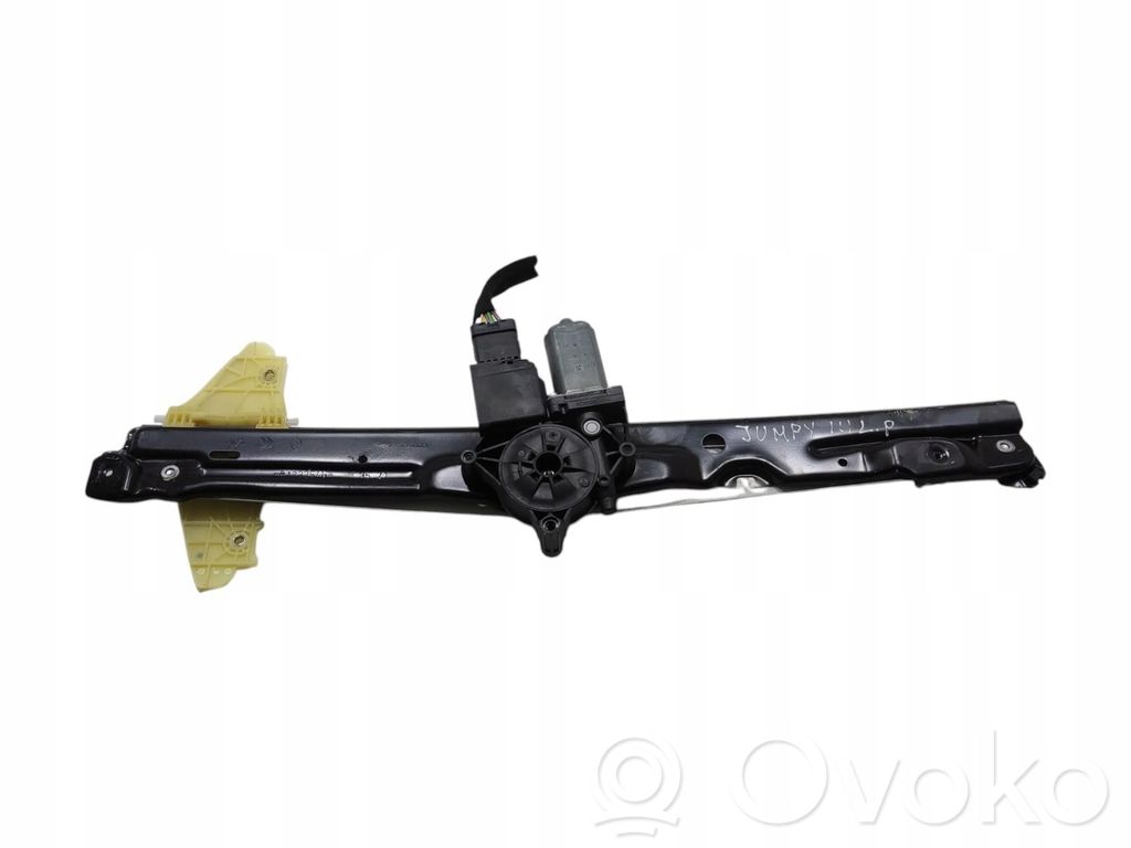 Citroen Jumpy Front door window regulator with motor 