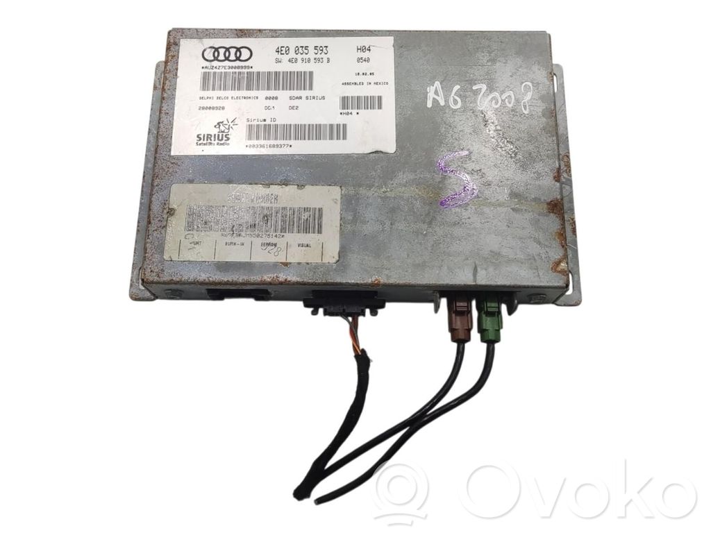 Audi A6 S6 C6 4F Reproductor CD/DVD y unidad de navegación 