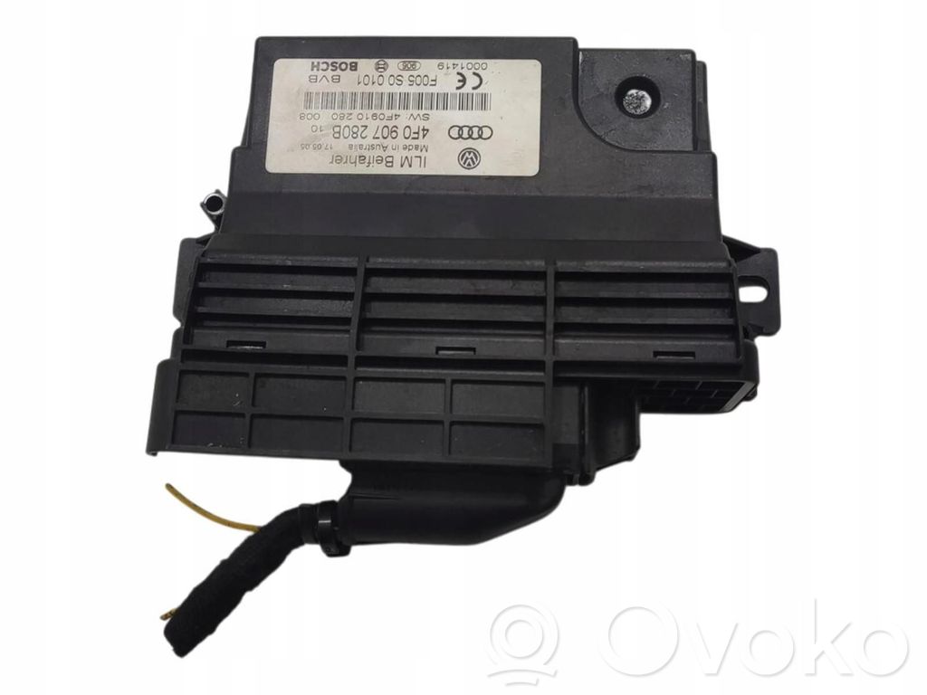 Audi A6 S6 C6 4F Voltage converter/converter module 