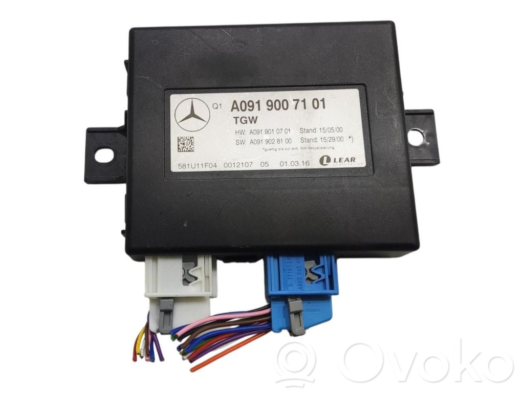 Infiniti Q30 Gateway control module 