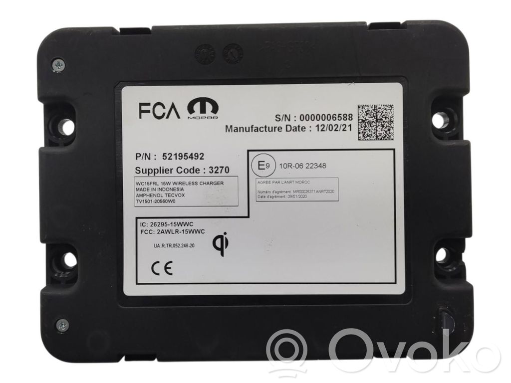 Jeep Compass Wireless charging module 