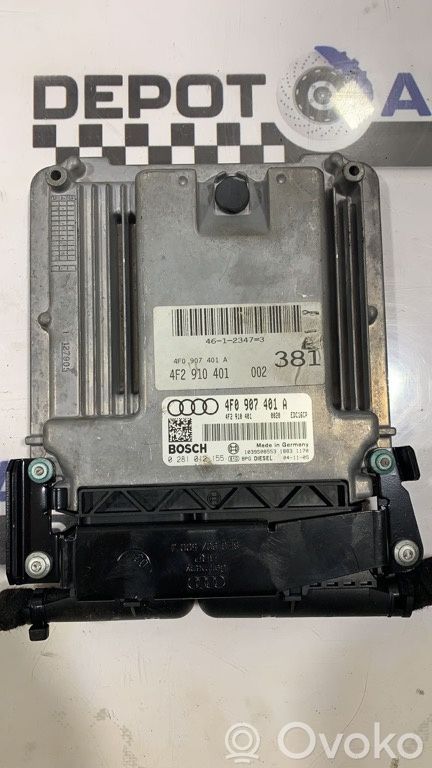 Engine control unit/module ECU   4F0907401A,0281012155,BPP