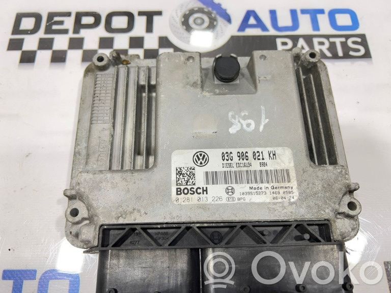 Engine control unit/module ECU   0281013226,03G906021KH,BXE