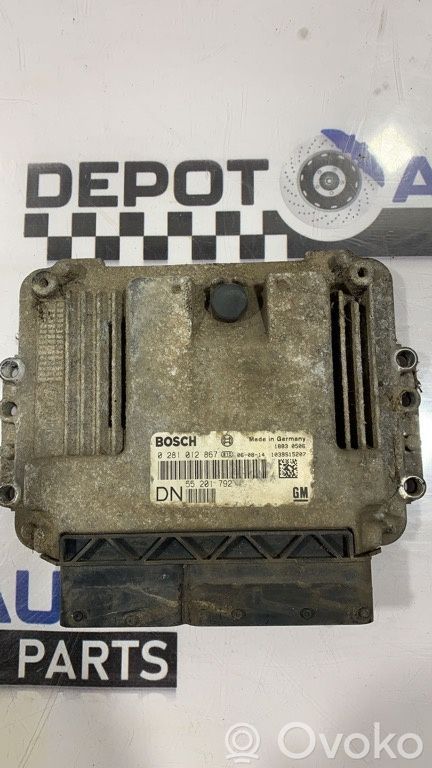 Opel Astra H Engine control unit/module ECU 