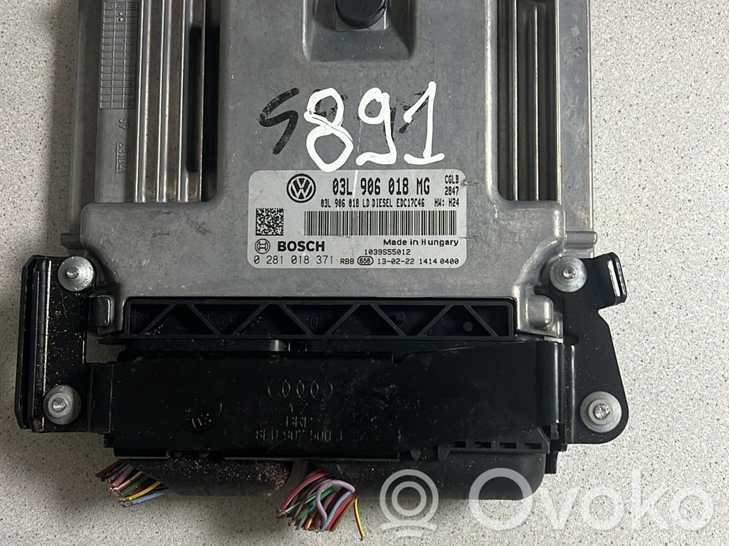 Seat Exeo (3R) Engine control unit/module ECU 