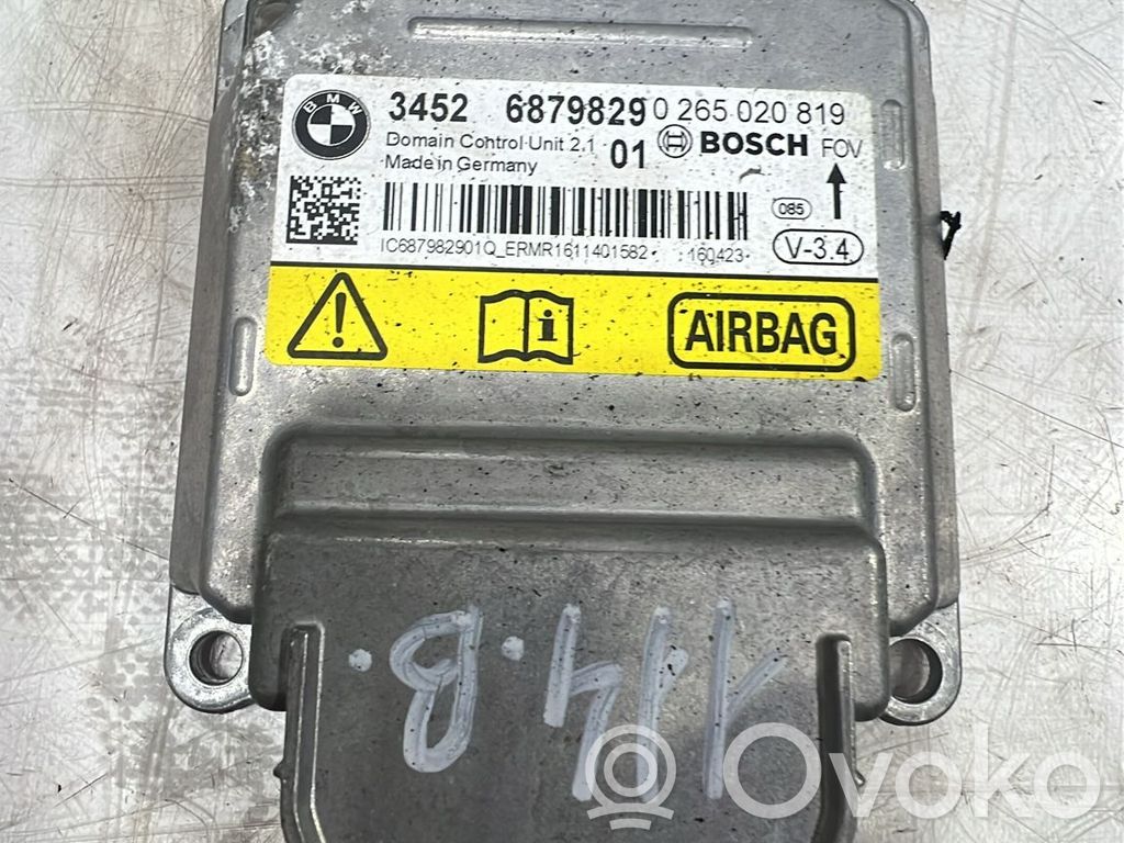 BMW 5 F10 F11 Sterownik / Moduł Airbag 