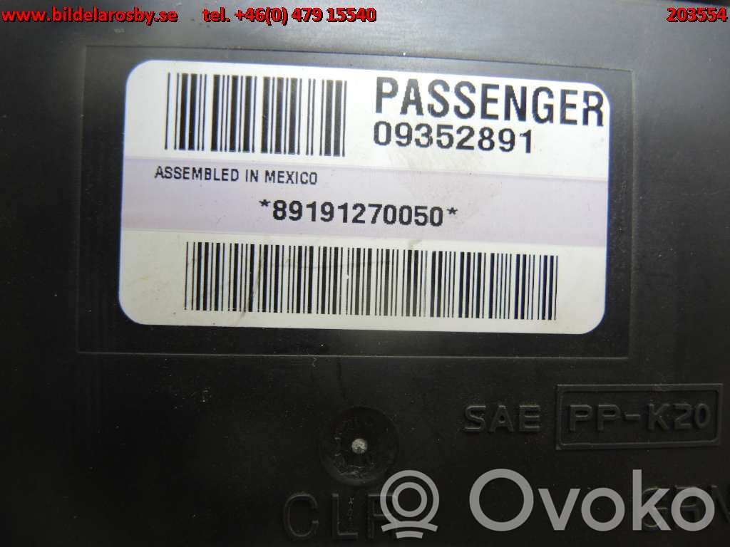 Other control units/modules   59106761R,09352891