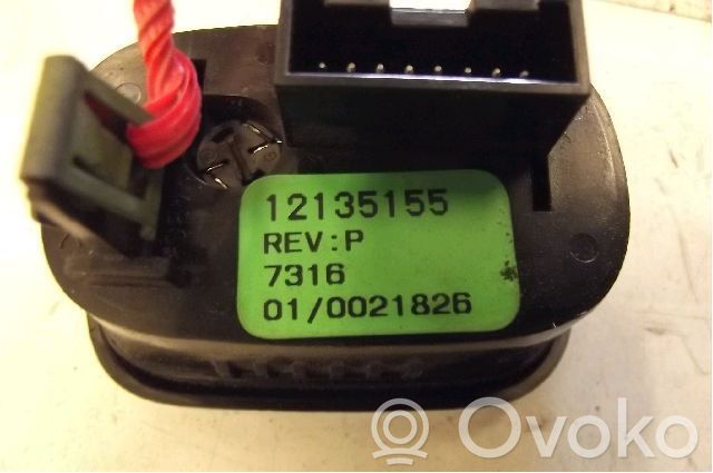 Chevrolet Corvette Fog light switch 